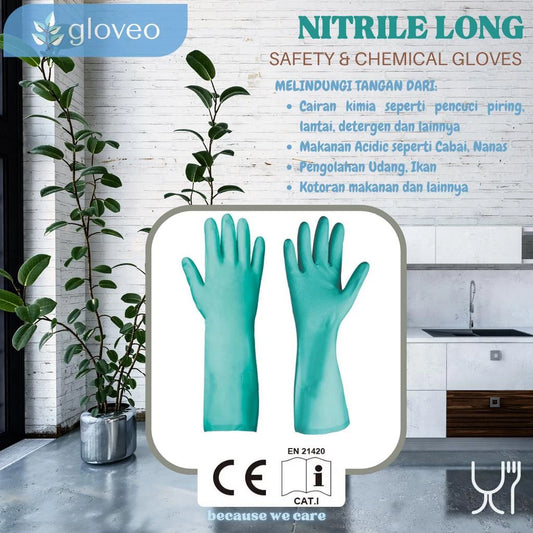 GreenShield | Chemical Resistant Nitrile Gloves
