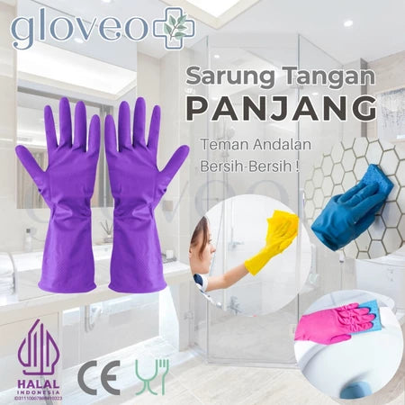 PowerGrip | 100% Latex Long Gloves